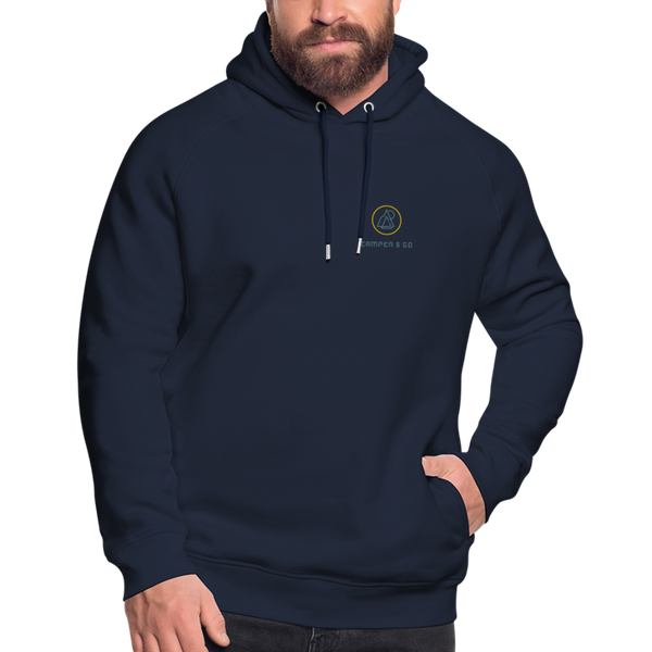 Hoodie "Lagerfeuer" - Premiumqualität Unisex - Navy