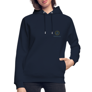 Hoodie "Lagerfeuer" - Premiumqualität Unisex - Navy